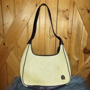Etienne Aigner  Straw  shoulder bag